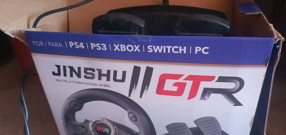 Vendo conjunto de volante e pedais