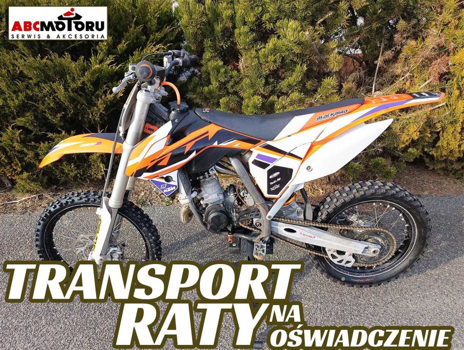 KTM SX 85, 2015 r. koła 17/14, transport, raty na oświadczenie!