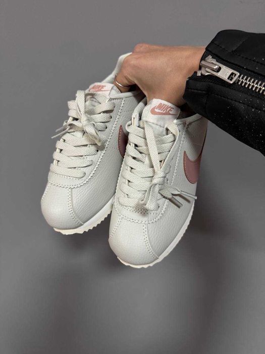 Кросівки Nike Cortez Shadow White Powder premium