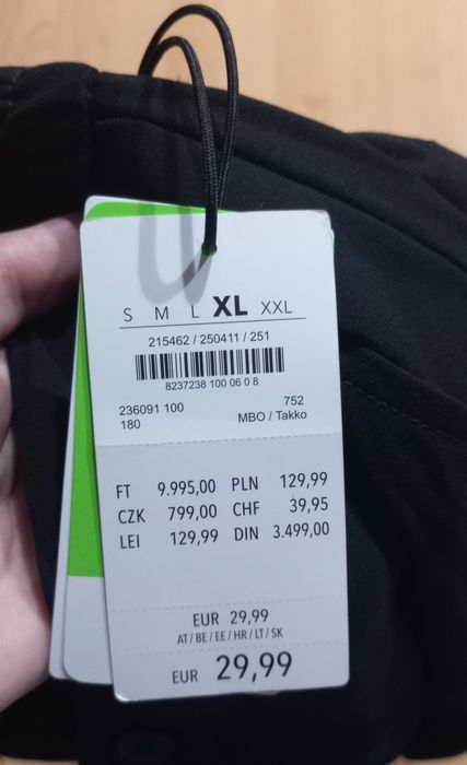Spodnie materiałowe Jean Pascale XL – nowe z metką