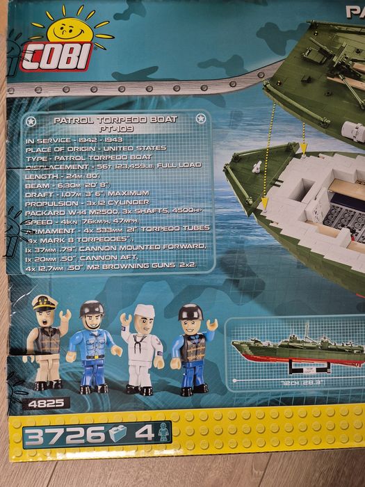 Klocki Cobi Patrol Torpedo Boat PT-109
