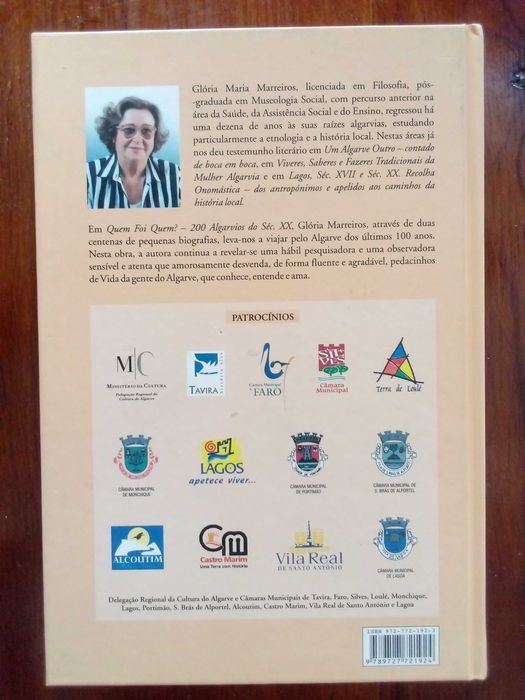 Glória Maria Marreiros - Quem foi quem? 200 algarvios do Século XX