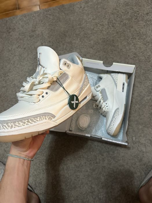 Jordan 3 craft ivory