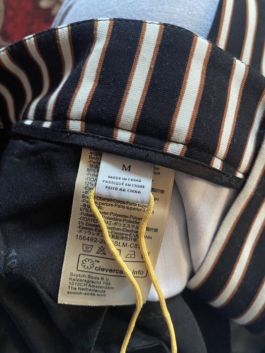 Штани кльош в полоску scotch & soda