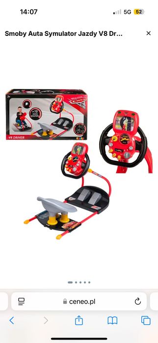 Symulator jazdy Snoby