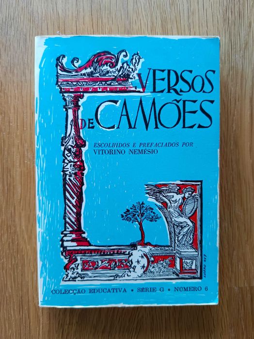 Versos de Camões - Escolhidos por Vitorino Nemésio (portes incl.)