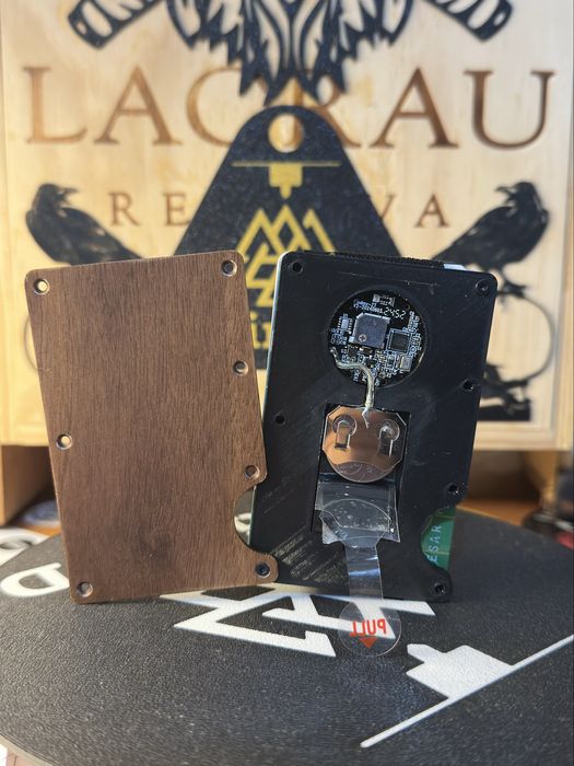 Carteira com rastreador para iphone