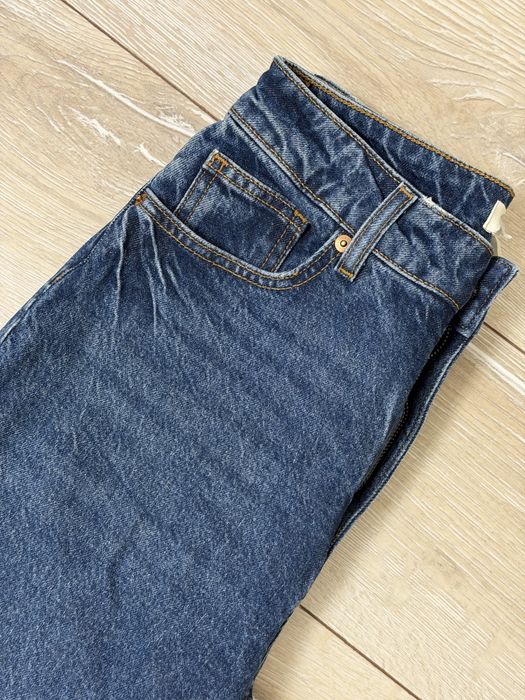 Джинси mom H&M темно сині 36 розмір
