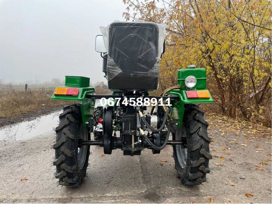 Мототрактор Кентавр 160B Плуг Фреза Дводиск зчепл Безкоштовна доставка