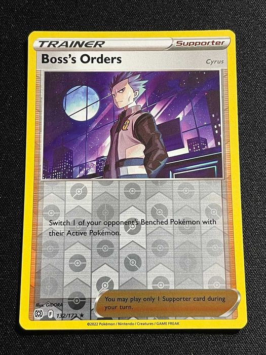 Carta Pokémon Boss's orders 132/172 Brilliant Stars