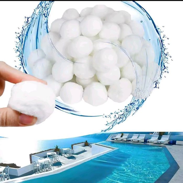 1300g bolas de filtro/limpeza