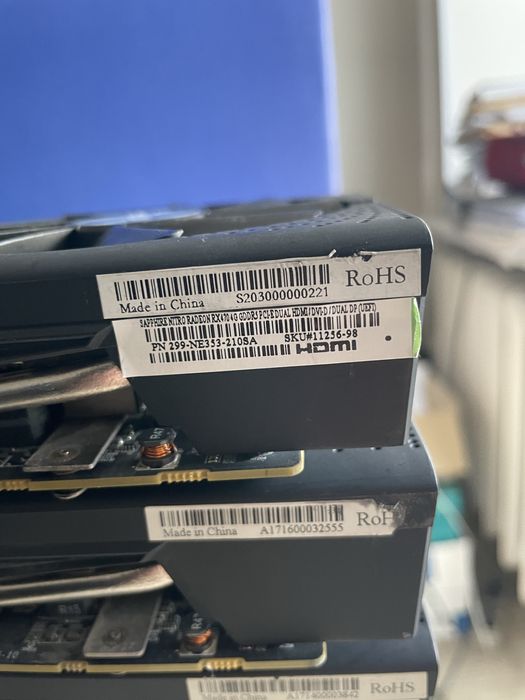 AMD Radeon RX470 4gb mining quad/ rx570 gaming 4gb