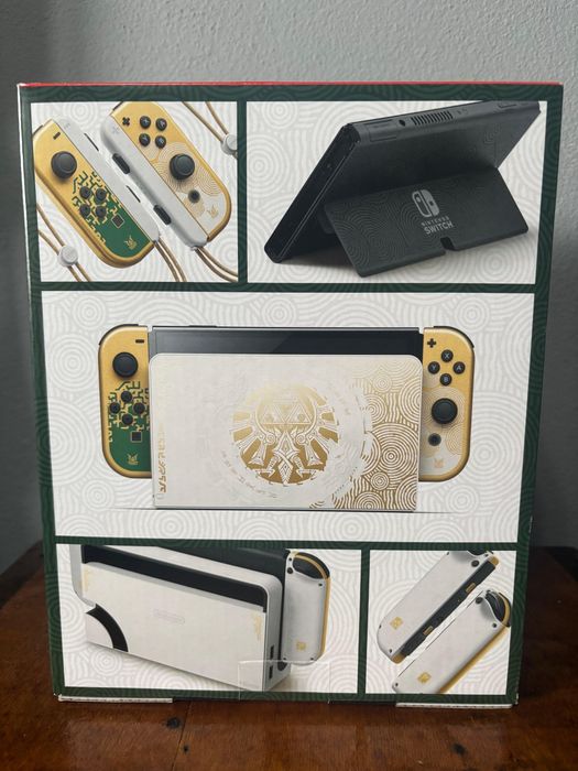 NINTENDO SWITCH OLED Zelda Limited Edition NOVO+ Oficial Case