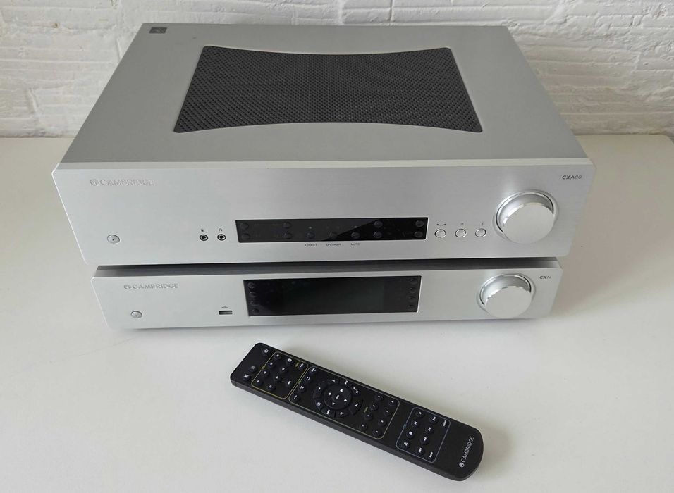 Zestaw stereo CAMBRIDGE AUDIO CXA-80 + CXN v2