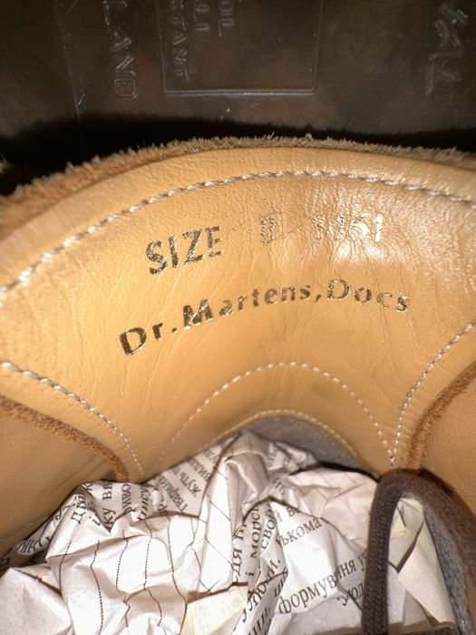Шкіряні туфлі Dr. Martens 1461