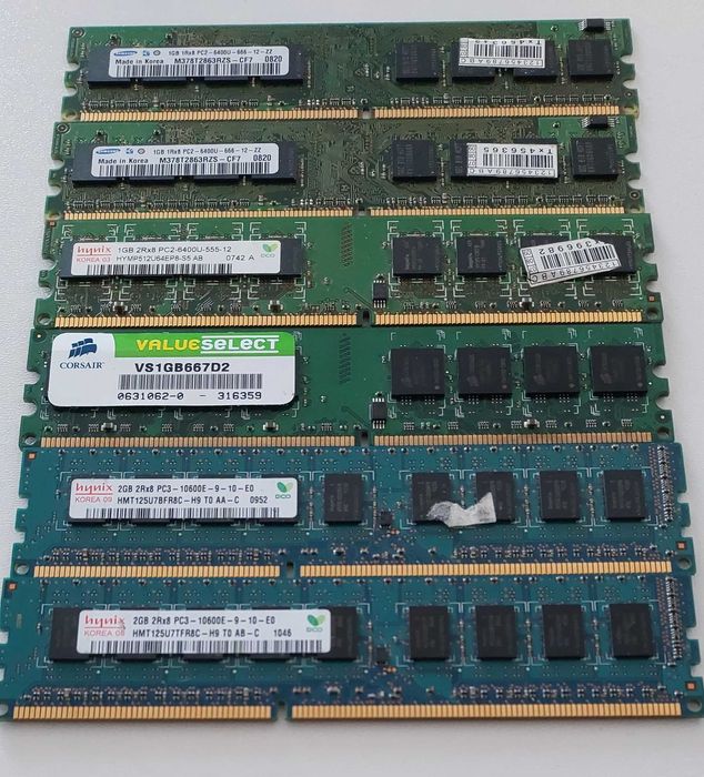 DDR3  и DDR2 оперативная память