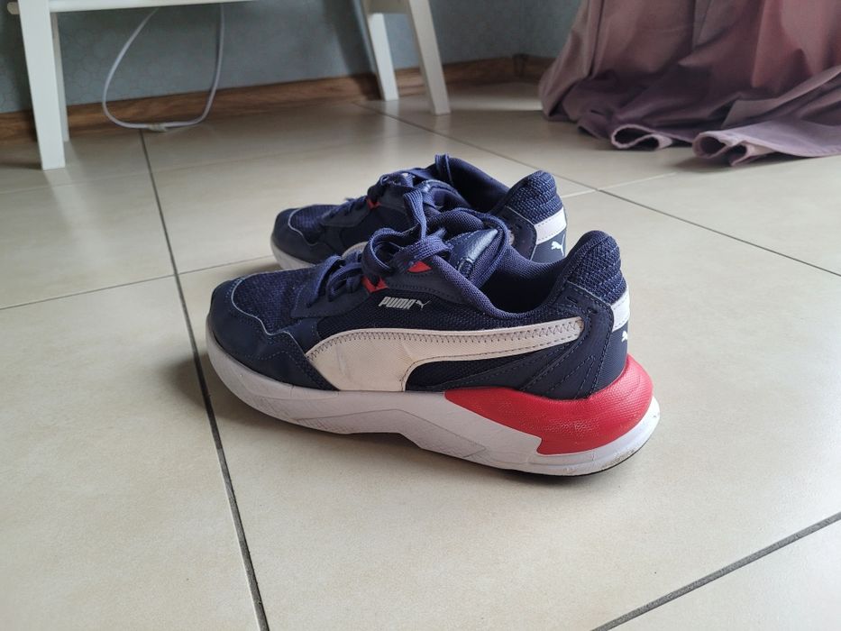 Buty sneakersy chłopięce puma x-ray Speed lite młodzieżowe z siatki 38