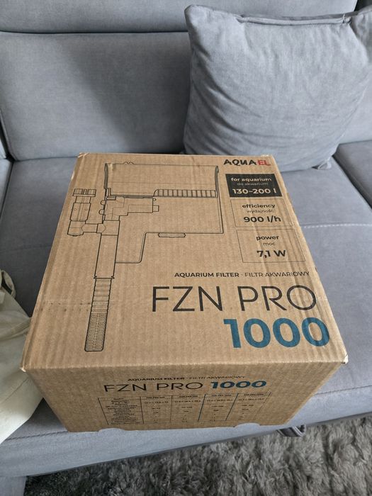 Akwarium Nowy filtr aquael FZN PRO 1000 kaskadowy