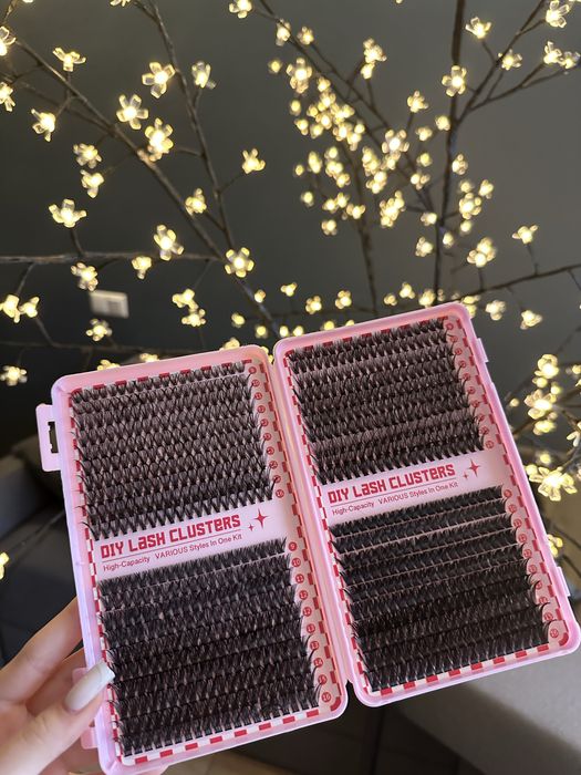 Набір накладних вій+гарне упакування до дня закоханих