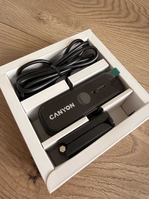 Kamera internetowa Canyon C2 HD 720p USB z mikrofonem czarna