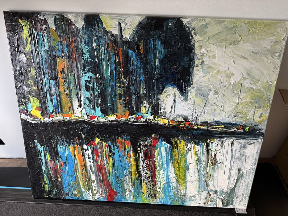 Obraz olejny GDAŃSK 100x80 ART