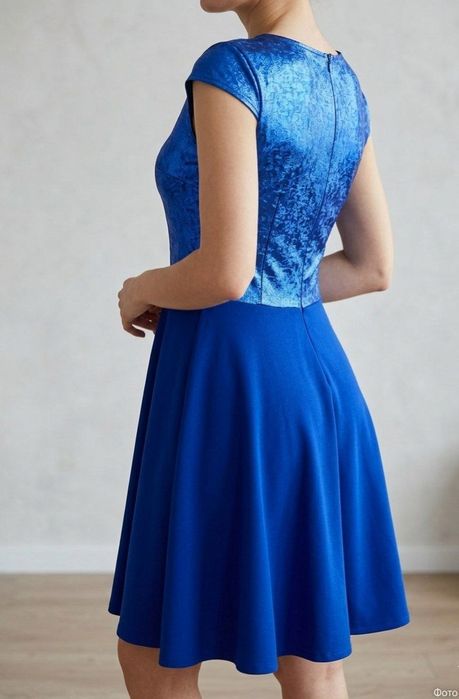 Вечернее платье Baal синего цвета, размер S (36), в хорошем состоянии