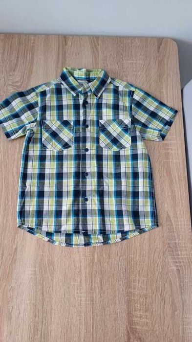 Nowa Elegancka koszulka w kratkę r. 104.TXM kids