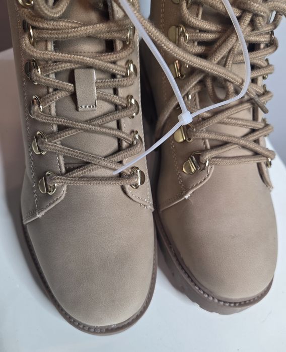 Buty Beżowe Damskie Cleve Rozm: 37
