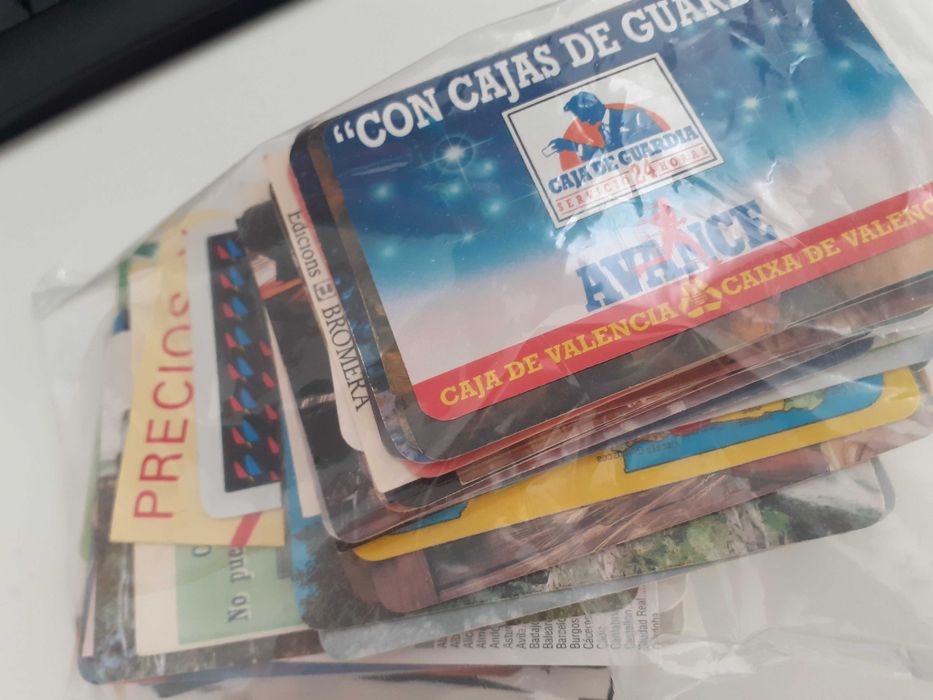 Calendários H. Fournier Espanha anos 80 e 90