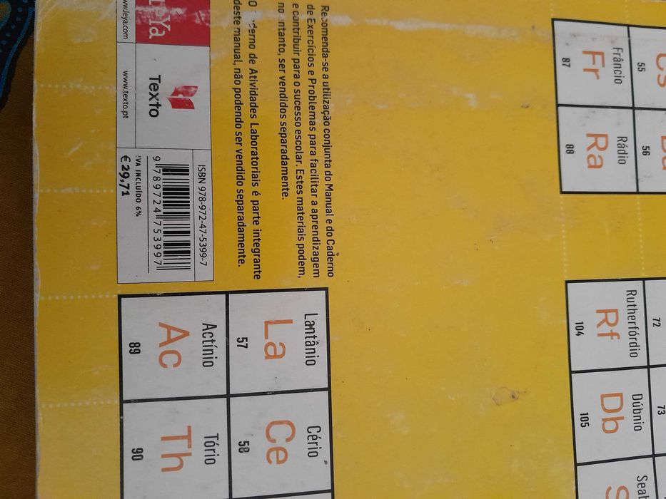 "Novo Jogo de Partículas" ,  Química,  11° ano