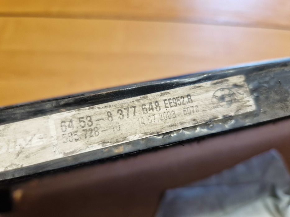 BMW E46 X3 E83 Chłodnica Klimatyzacji Wspomagania Ramka
