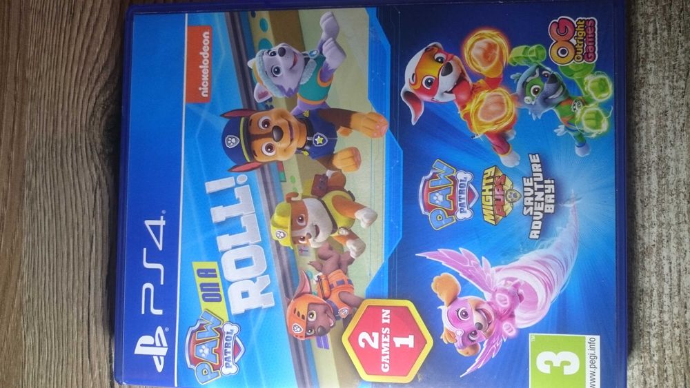 Dwie gry Psi Patrol + Kosmopieski PL ps4 playstation 4 lego minecraft