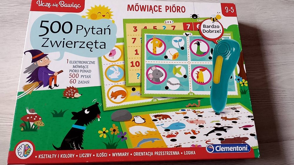 Mówiące pióro Zwierzęta i Liczby