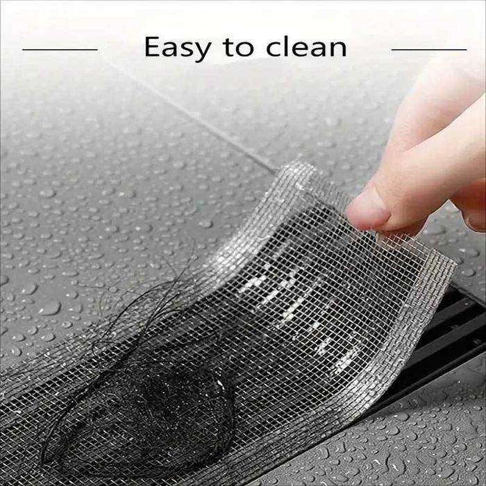 Самоклейка сітка від засорів зливів.