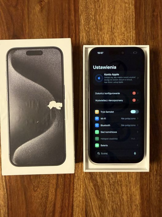 Iphone 15 pro 128gb, kondycja 92%, stan perfekcyjny, okazja!