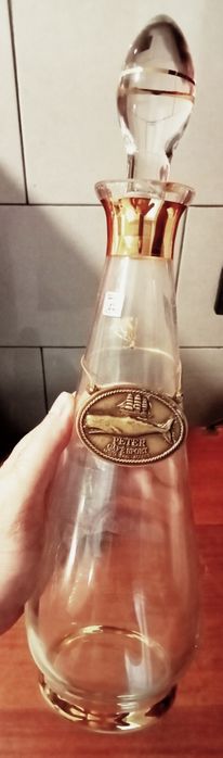 Garrafa vidro cristal