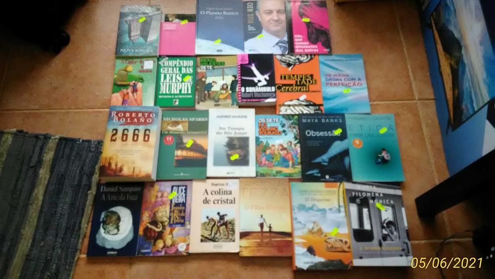 Livros LOTE 53 - VENDIDOS EM SEPARADO Entrega IMEDIATA Literatura Port