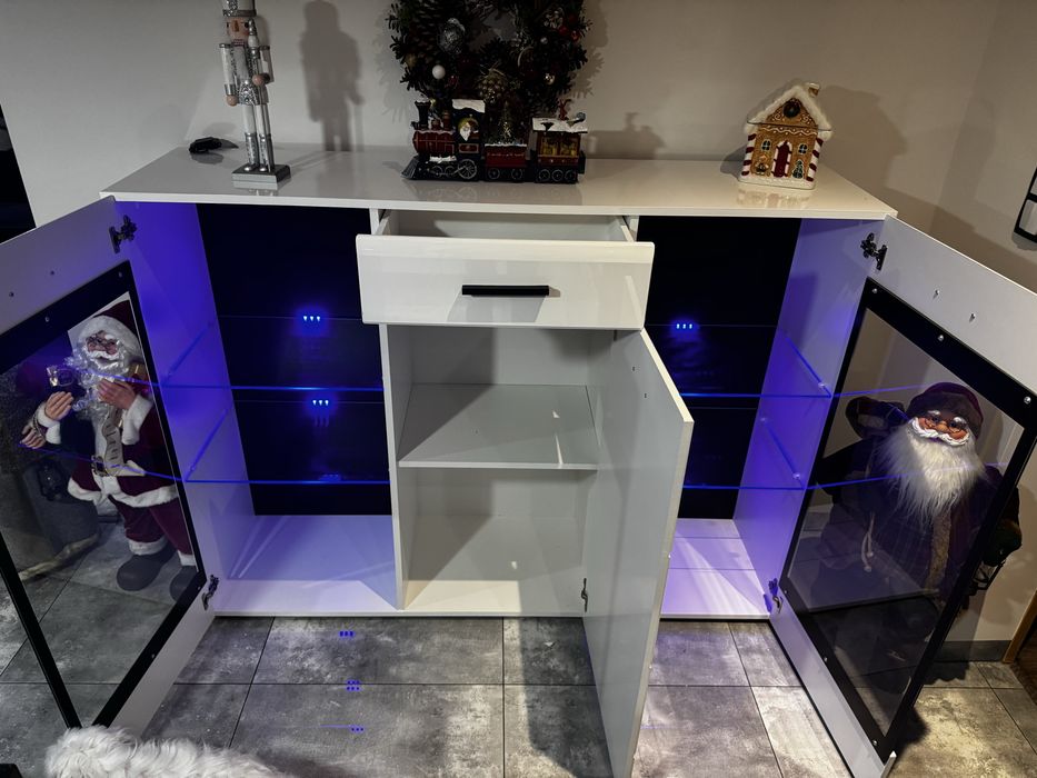 Komoda Biała połysk promocja -polski producent