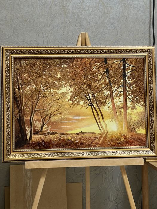 Картины из янтаря иконы картини з бурштини ікони портрет