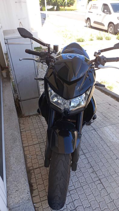 Kawasaki Z750 110 hp Léovince titanium