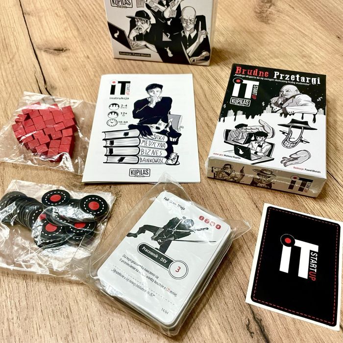 Gra IT Startup + dodatek Brudne Przetargi