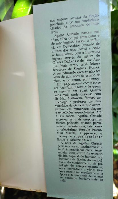 Obras Completas de Agatha Christie, Tragédia em 3 Actos;Cartas na Mesa