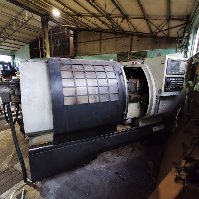Tokarka CNC Janus 2007r Bison Głowica Fanuc CAK 4085 DI