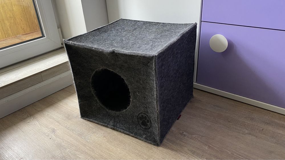 Домик для кота из войлока