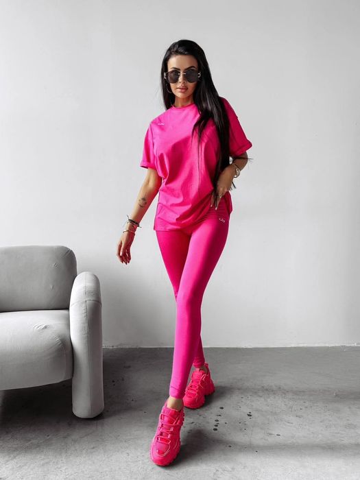 Komplet Olavoga Dessert S M czarny szary różowy