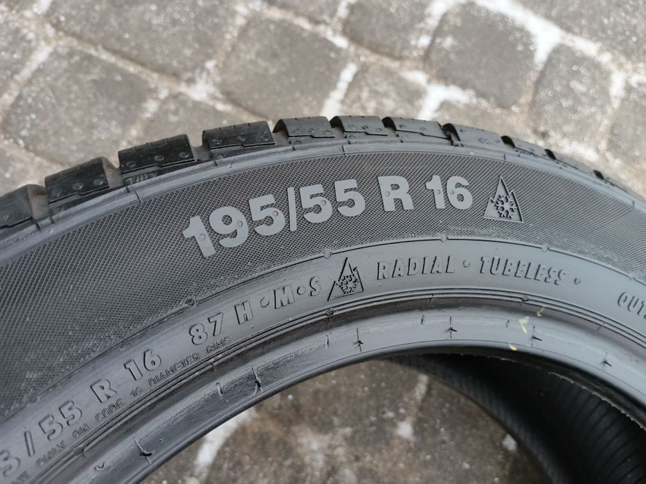 195/55 R16 Continental RCS зимові шини резина колеса