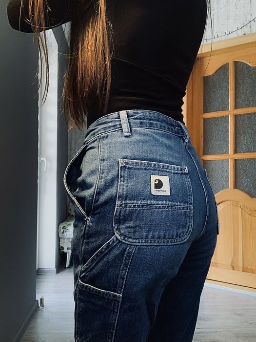 Carhartt  сині джинси модель бойфренди Жіночі