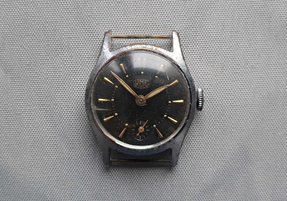 Ruhla giloszowana niemiecki (NRD) zegarek vintage