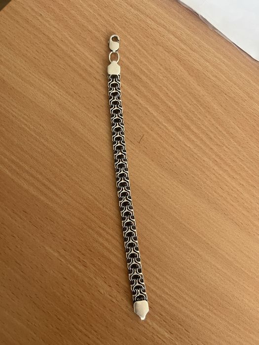 Срібний брасле Фараон 925 проби ширина оди сантиметер