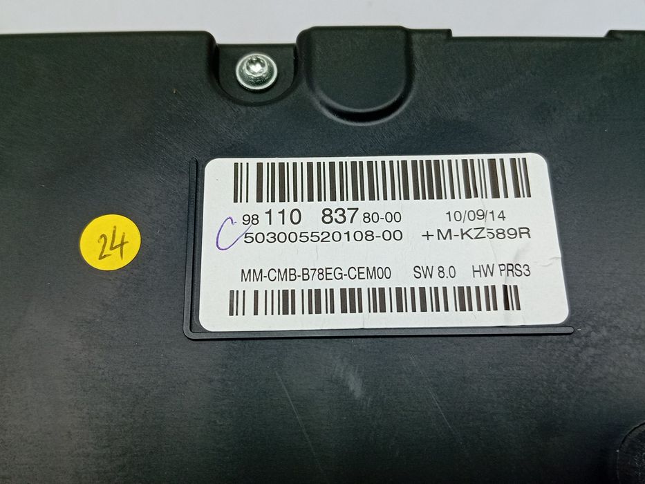 Quadrante / painel de instrumentos CITROËN C4 Grand Picasso II (DA_, D